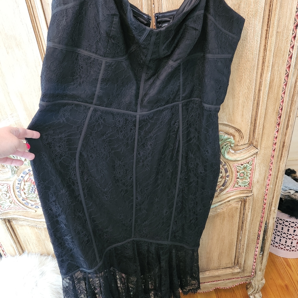 City Chic lace sexy mermaid dress